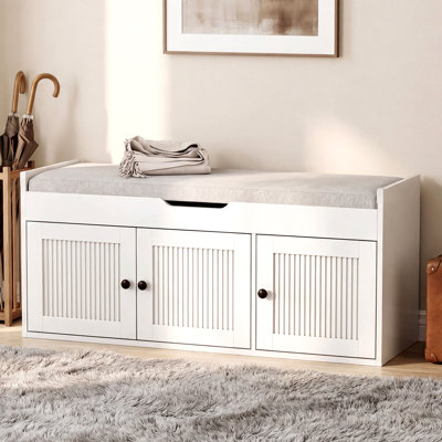 Banc de rangement Modern Farmhouse