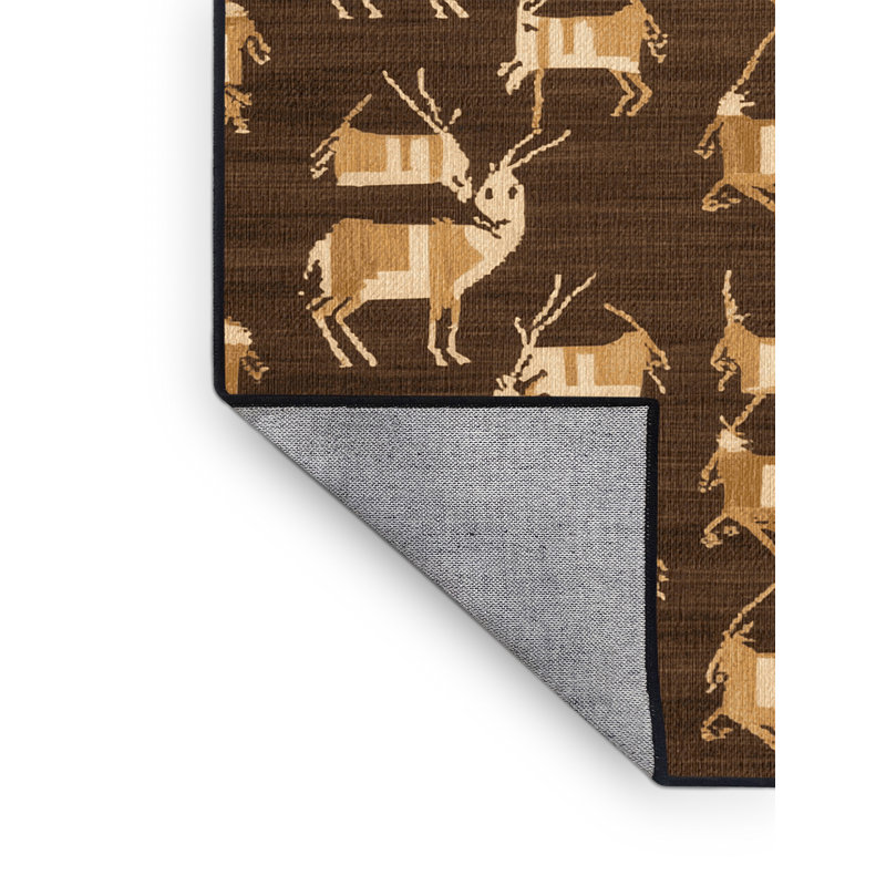  Tapis lavable Dorcas Gazelle, Carré 4 pi