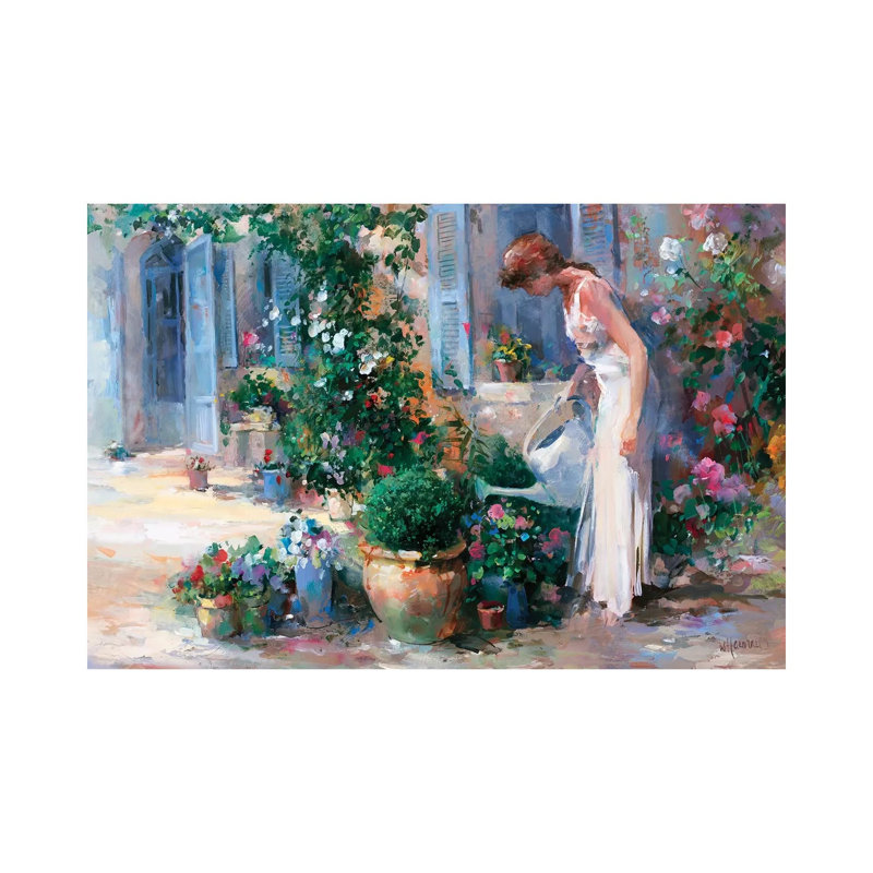 Romantico Tres by Willem Haenraets - Wrapped Canvas Painting, 20.32 cm H x 30.48 cm W