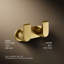 Avid Double Robe Hook-97961136