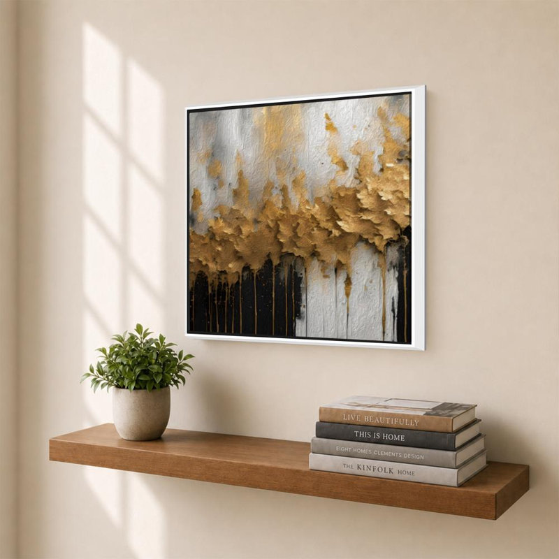2 Corinthiens 4: 6, lumière de la connaissance par Mark Lawrence - impression sur toile, H 30 po x l 30 po, Blanc
