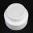 3-Piece White Plastic Planter Pot Set – Modern Pedestal Base