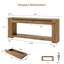 78.74 " W Console Table