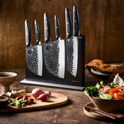 Cuisine::pro® KUROI KIBA 7-Piece Knife Block