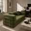 Canapé-lit à compression, canapé convertible avec dossier coussiné et accoudoirs, modulaire désossé pour le salon, la chambre à coucher-655361729