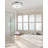 3 - Light 21'' Flush Mount Ceiling Fixture