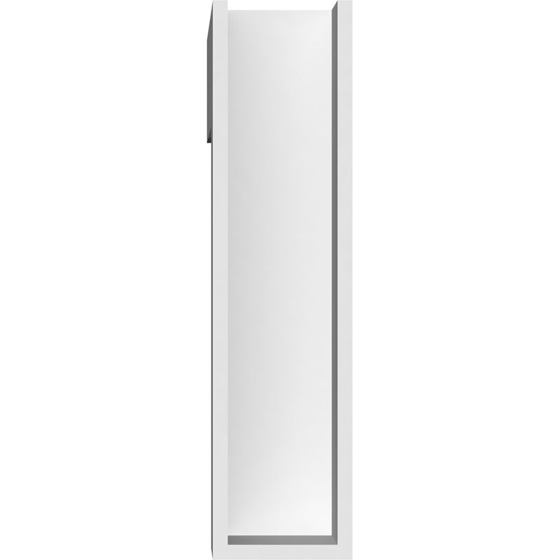 Support standard en uréthane Signature Merced avec extrémités en bloc, brun clair apprêté, H 14 po x l 3 po x P 12 po