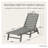 POLYWOOD Nautical Chaise-9552038