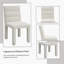 Ensemble de chaises d'appoint confortables et élégantes pour une utilisation polyvalente