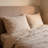 2 Pack 100% Pure Linen Pillowcases, Envelope Closure Standard Size Solid Linen Pillow Covers