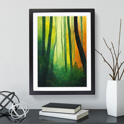 Forest No.4 - Single Picture Frame Painting