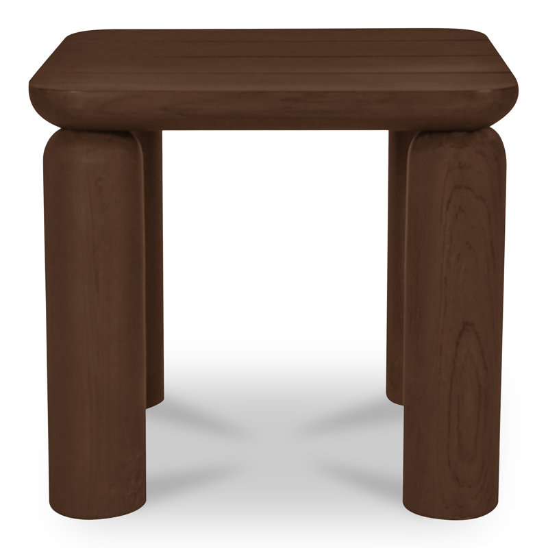 Table d'appoint d'extérieur Ceri - brun