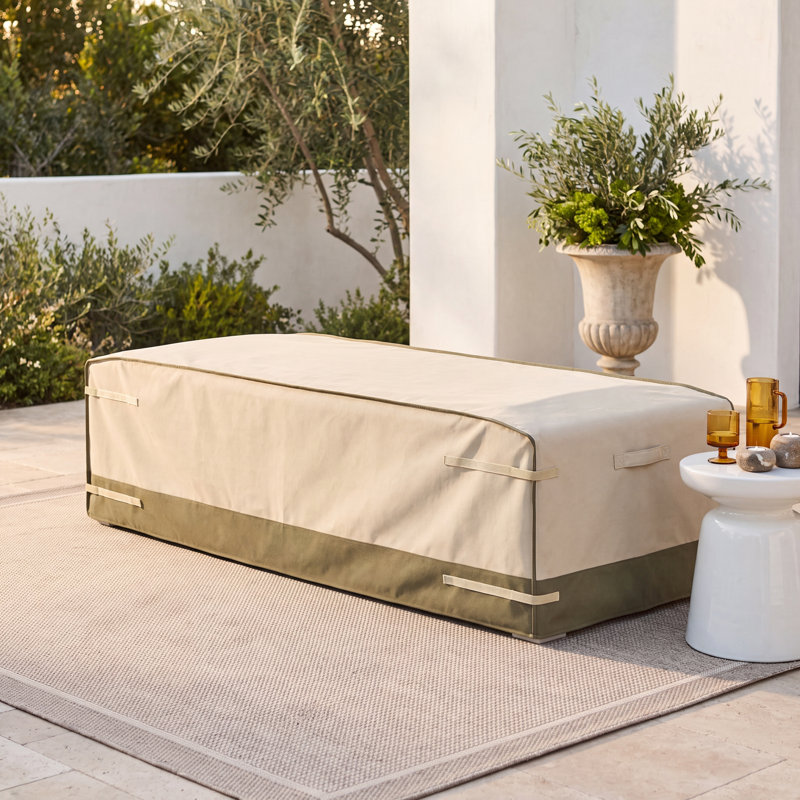 Prestley Outdoor Cover, 25.98" H x 100" W x 38.19" D