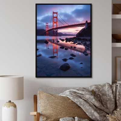 San Francisco Golden Gate Dream II sur impression sur toile