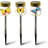 Butterfly Jar Black Solar Powered Integrated LED Glass Pathway Light Pack