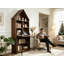 Bureau d'artisanat pliant avec tablettes de rangement-22156483