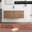Ensemble de meuble-lavabo simple avec plateau 47,64 Alissya