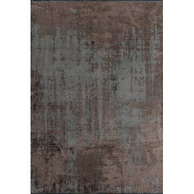Rapture Brown/Gray Abstract Luxury Area Rug
