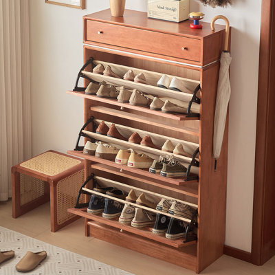 American style fashionable storage shoe cabinet