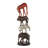Cole And Grey Polystone Stacked Safari Animals Decorative Sculpture With Round Base