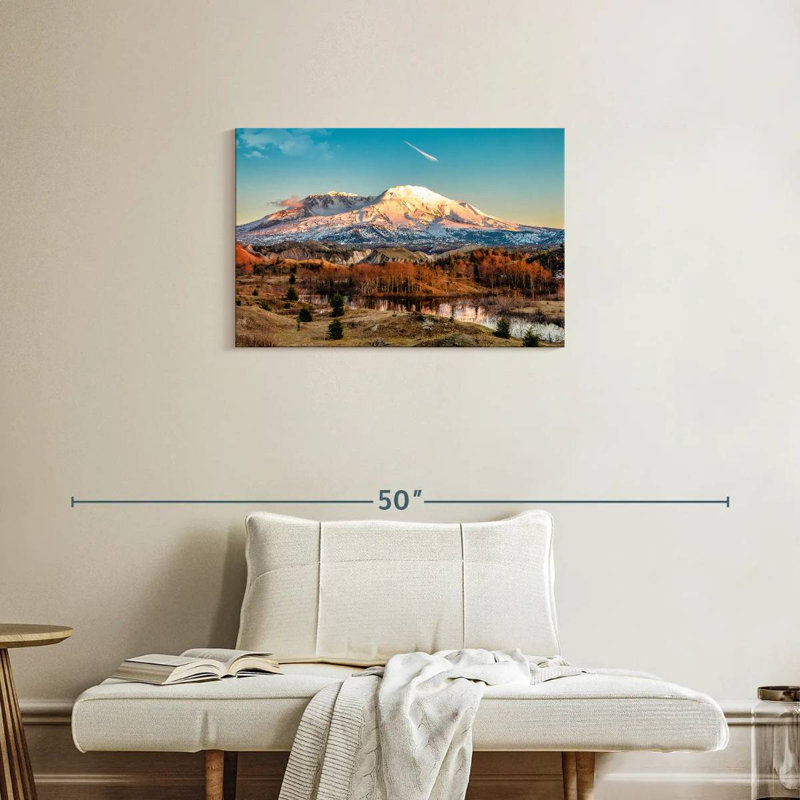 Alvord Mount St Helens Golden Glow, H 20 po x l 30 po