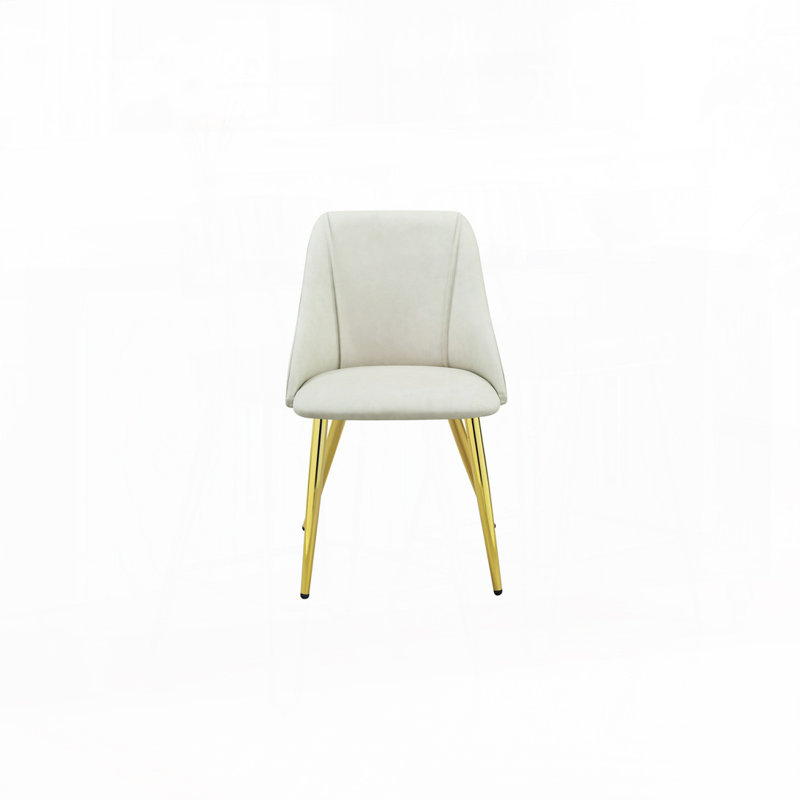 Chaise d'appoint en cuir