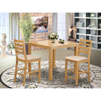 Songer Solid Wood Dining Set by Charlton Home