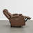Genuine Leather Triple Motor Power Recliner with Power Headrest and power lumbar-122120645