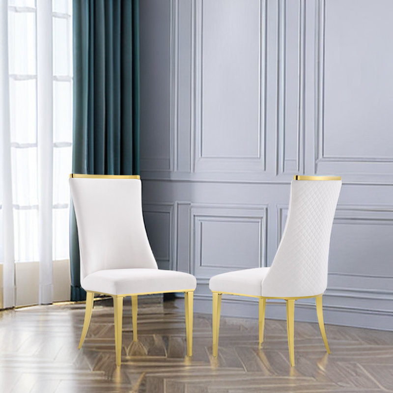 Kiniya 18.1'' H Velvet Upholstered Side Chair