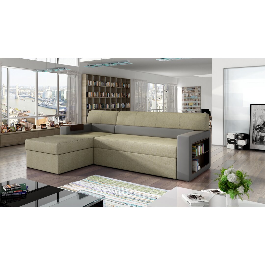 Ecksofa Garman mit Bettfunktion