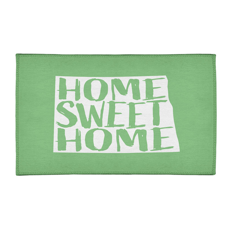 Tapis en polyester north dakota en polyester home, Rectangle 4 pi x 6 pi