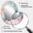 Spring Miracles In Tender Retro Pastel - Large Oval Wall Mirror On Metal-565512944