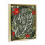 "Floral Merry and Bright", art mural sur toile par Isabela Schielke
