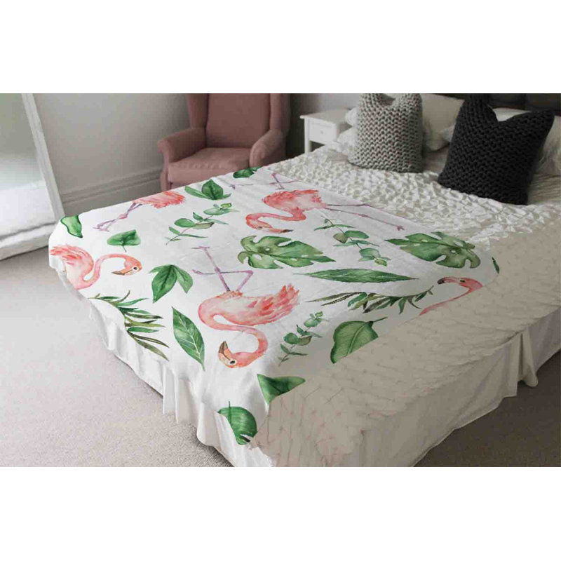 Murna Plain Weave / Muslin Throw Blanket
