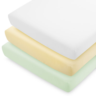Draps-housses pour lit de bébé Bare Home