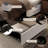 LED Diamond Tufted Bed Frame with 2 Drawers, Adjustable Storage Headboard and 2 Side Pockets-1492737900-1492737907