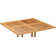 Addilyn Rectangular Teak Outdoor Bar Table