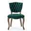 Chaise Parsons rembourrée et capitonnée Richard-581231218