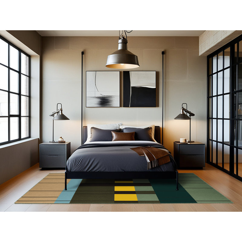 Tesselated Terrain Rug, Round 3'