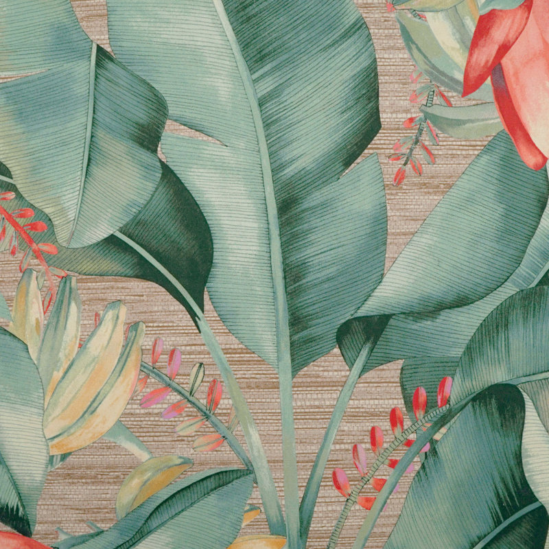 Fronds Pillow Cover & Insert, Square 24"