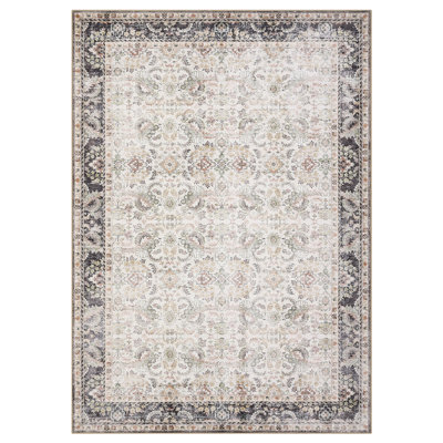 Rectangle Floral Area Rug
