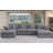 155.7" W 6-Piece Modular Chenille Sectional-350313747