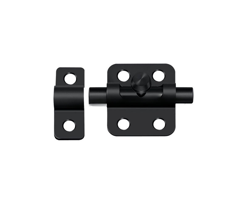 Boulon cylindrique 2 po Deltana 2BBU19, Peint en noir