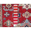 Tapis oriental rouge en laine noué à la main 4 pi 9 po x 7 pi 1 po - MOA102335