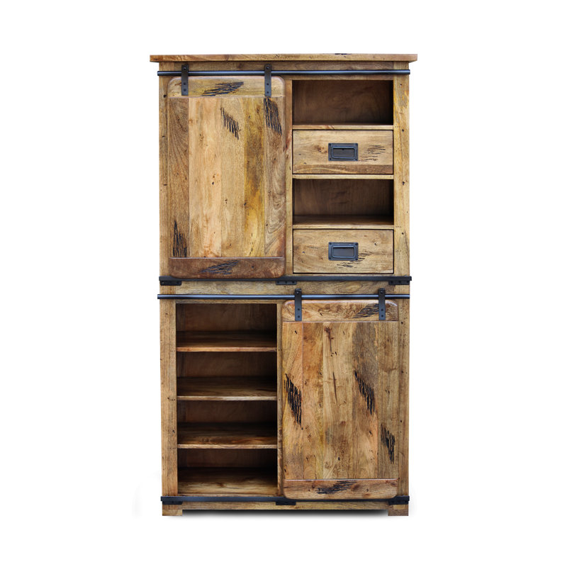 Ruckman 100cm Solid Wood Sideboard