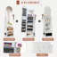 Freestanding Jewelry Armoire-852955317