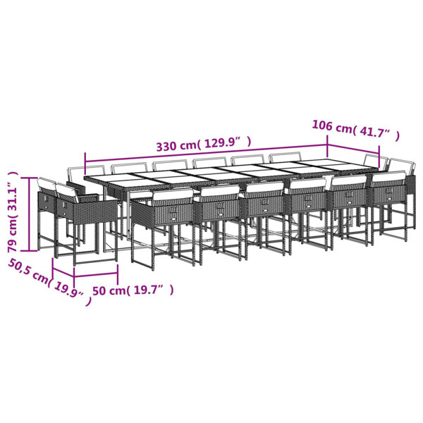 Dimensions du produit