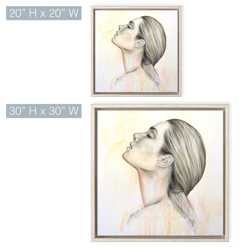 Surrender I Print by Megan James, 20" H x 20" W x 2.5" D