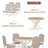 4 - Person Pedestal Dining Set