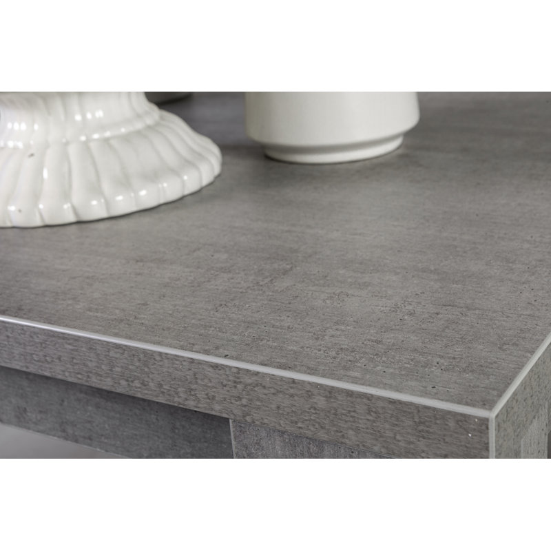 Vittoria Dining Table, Grey, Grey